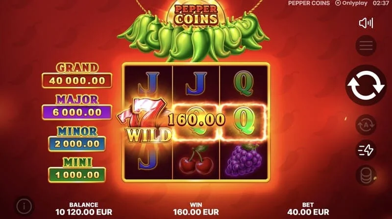 Pepper Coins - Wild dhe kombinim fitues